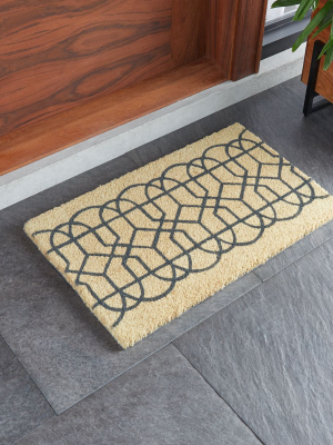 Lattice Coir Doormat 18"x30"