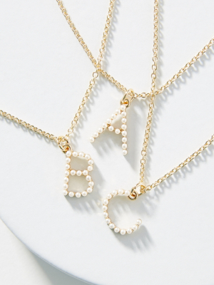 Petite Monogram Necklace