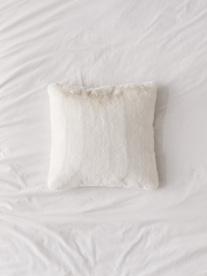 Imogen Faux Fur Throw Pillow