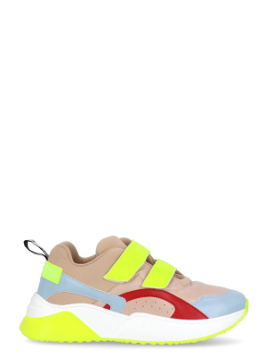 Stella Mccartney Kids Touch Strap Sneakers