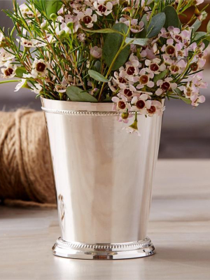 Mckenzie Mint Julep Cup Vase