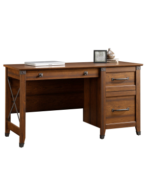 Carson Forge Desk - Washington Cherry - Sauder