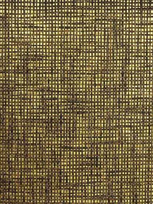 Paper Weave Wallpaper In Brown And Black On Gold From The Winds Of The Asian Pacific Collection By Burke Decor