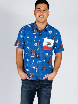 The Todd Gurley | Blue Hawaiian Shirt