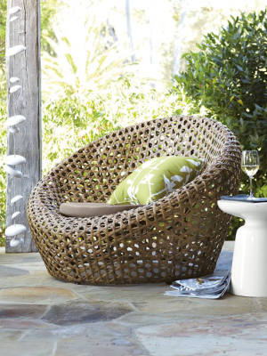 Montauk Outdoor Nest Chair - Antique Palm