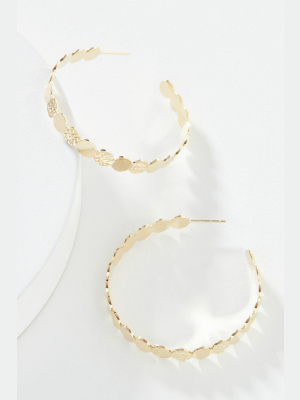 Jennifer Zeuner Ines Hoop Earrings