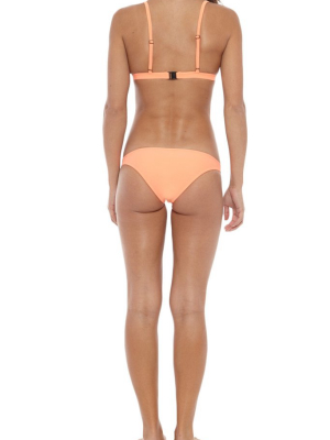 Pacific Low Rise Bikini Bottom - Sunset Orange