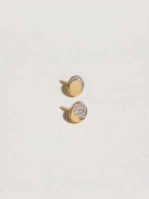 Mismatched Moon Phase Studs