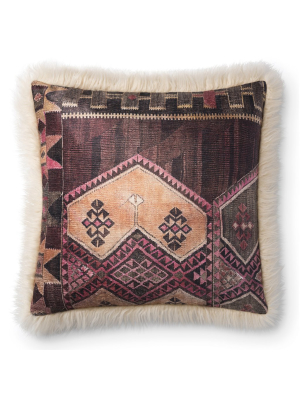 Loloi Pillow - Multi And Ivory