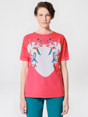 Garment Dyed Printed T-shirt