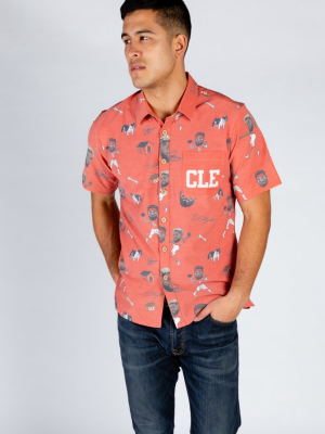 The Odell Beckham Jr. And Baker Mayfield | Orange Hawaiian Shirt