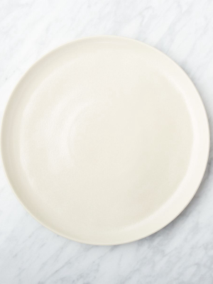 Visto Cream Stoneware Dinner Plate