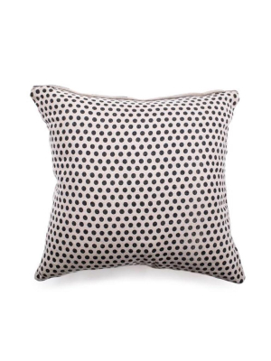 Reversible Polka Dot Pillow