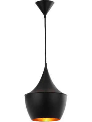 Langston Adjustable Pendant Black