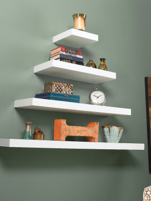 Chicago Floating Shelf Collection - Espresso