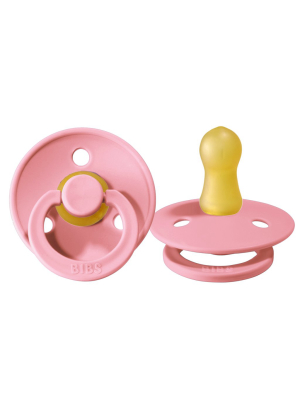 Bibs Pacifier 2 Pack: Baby Pink