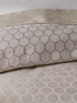 Honeycomb Reversible Duvet Cover