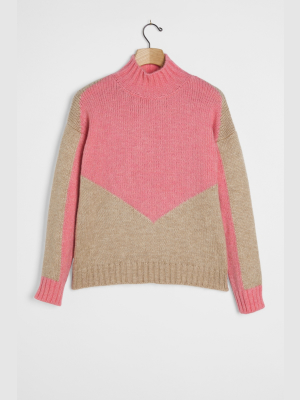 Penny Colorblocked Sweater