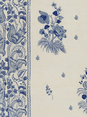 Korond Floral Wallpaper In Indigo From The Complementary Collection By Mind The Gap