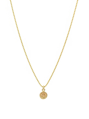 Mini Smiley Necklace - Gold Filled