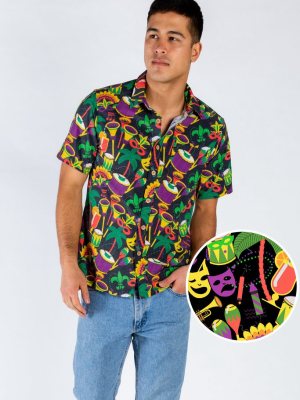 Gutter Gumbo | New Orleans Printed Hawaiian Shirt