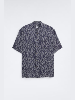 Leaf Print Shirt