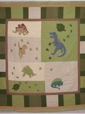 C&f Home Dino Trail Full/queen Quilt