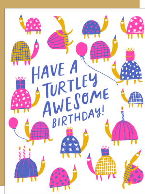 Turtley Awesome Birthday Card - Ep5