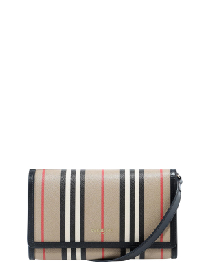 Burberry Icon Stripe Crossbody Bag