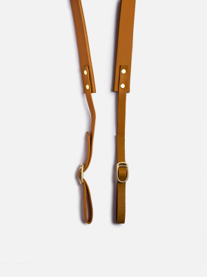 Camera Strap, Tobacco Leather