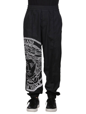 Versace Medusa Motif Track Trousers