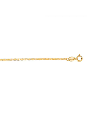 Flat Weave Delicate Chain Bracelet