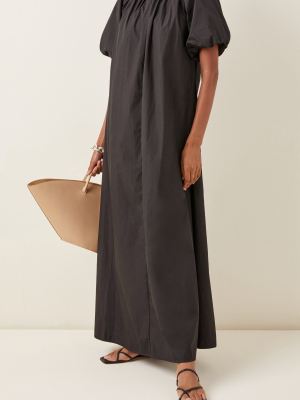 Cotton-blend Maxi Dress