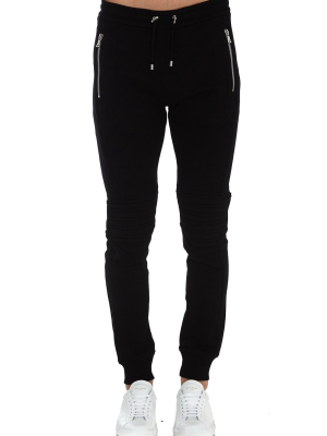 Balmain Logo Embossed Sweatpants