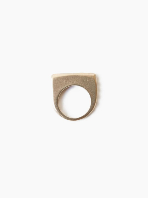 Plateau Ring - Bronze