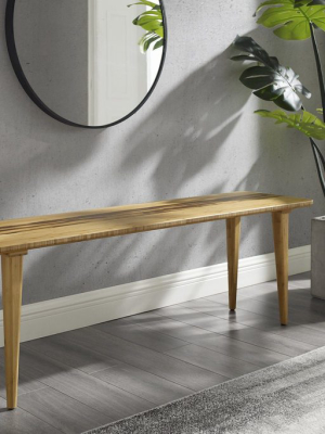 Azara Bench - Caramelized