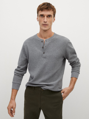 Henley Cotton T-shirt