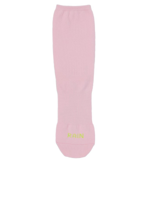 Smiley Print Socks (k2005xg544-pink)