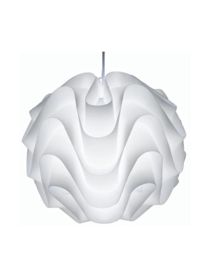 Meringue White Polymer Pendant Lighting