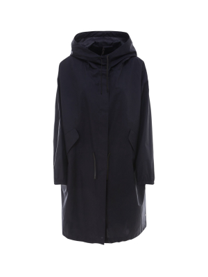 Jil Sander Logo Print Rain Jacket