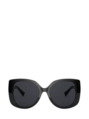 Versace Eyewear Medusa Square Frame Sunglasses