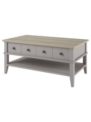 Riverwalk Coffee Table Light Gray/light Brown - Room & Joy