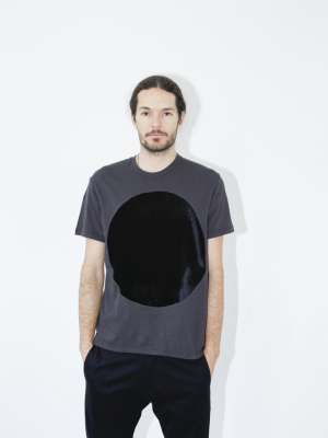 Velvet Circle T-shirt - Black