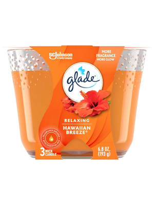 Glade Hawaiian Breeze Candle - 3 Wick