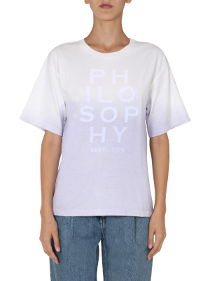 Philosophy Di Lorenzo Serafini Crewneck T-shirt