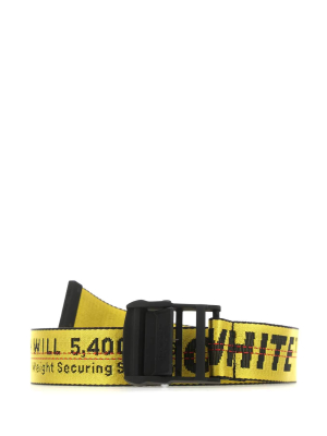 Off-white Industrial Mini Logo Tape Belt