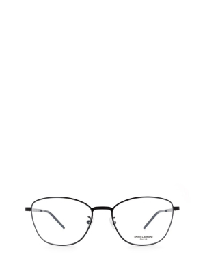 Saint Laurent Eyewear Oval Frame Glasses