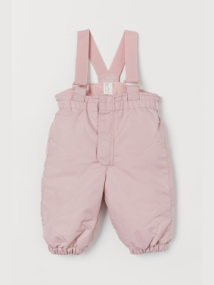 Snow Pants With Suspenders