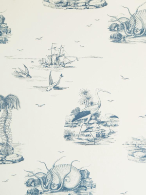 Sea Tales Wallpaper In Indigo Eyes By Abnormals Anonymous