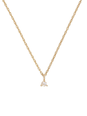 Lucky Star - 14k Gold Birthstone Necklace